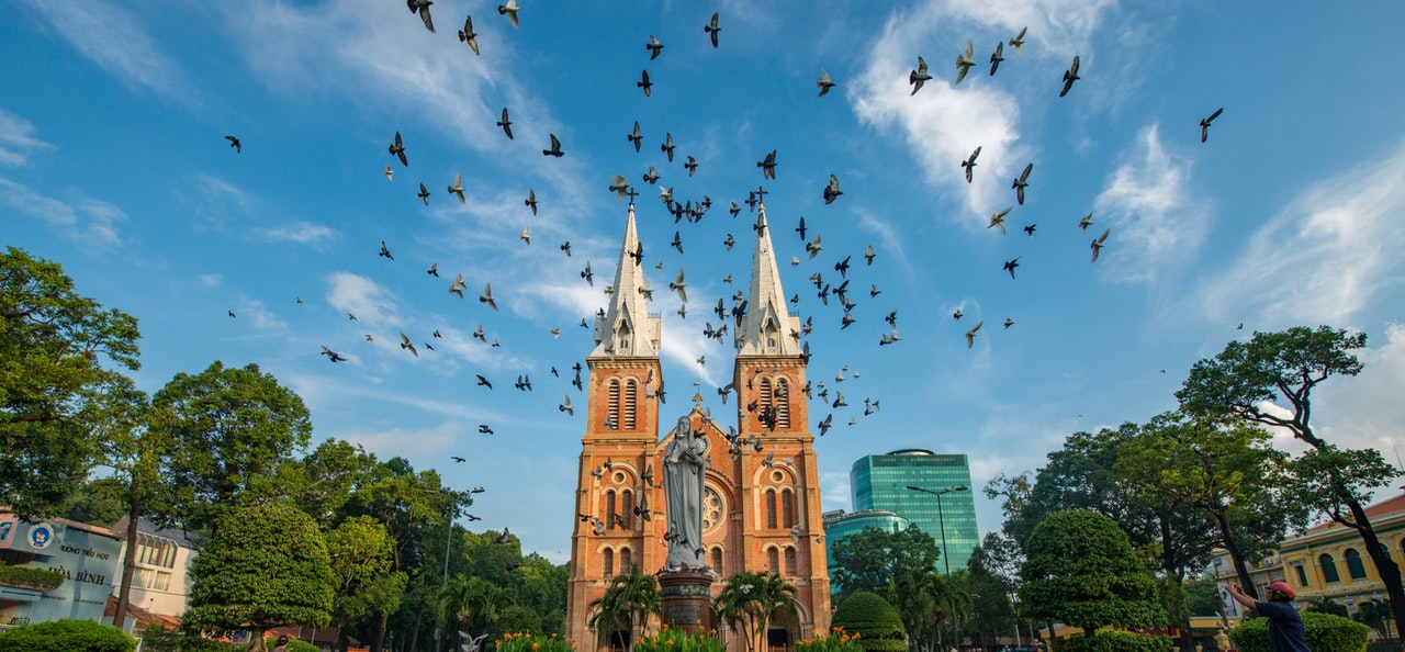 Duc Ba Pagoda in Vietnam