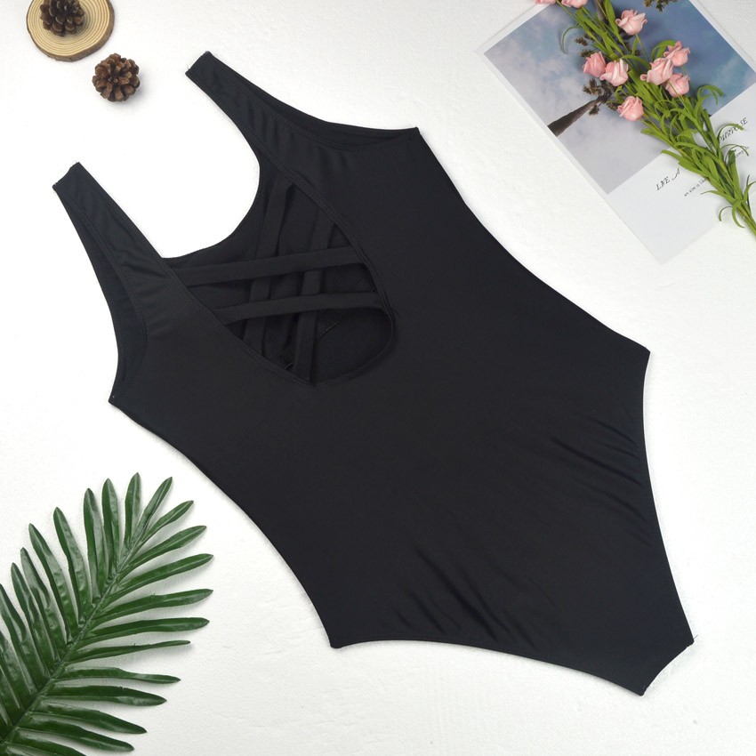 Large Size 2019 Sexy One Piece Swimsuit Female Women Vintage Swimwear 23