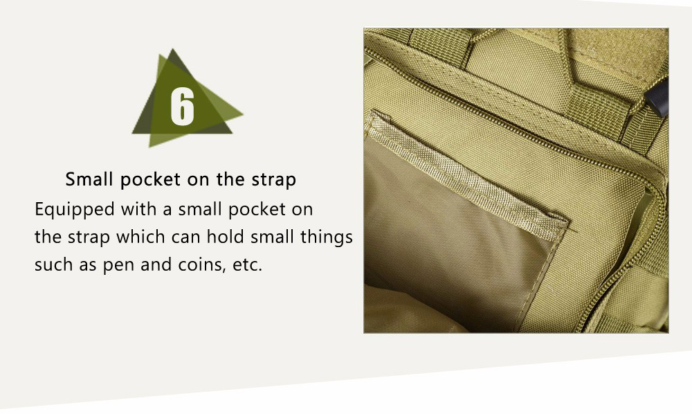 Outdoor Shoulder Military Backpack/ Camping Travel Hiking Trekking Bag 7