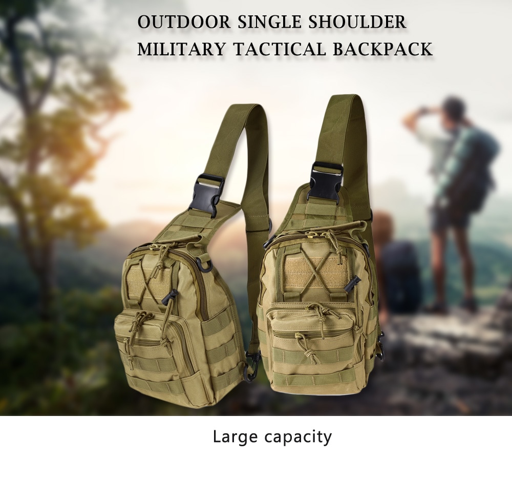 Outdoor Shoulder Military Backpack/ Camping Travel Hiking Trekking Bag 1