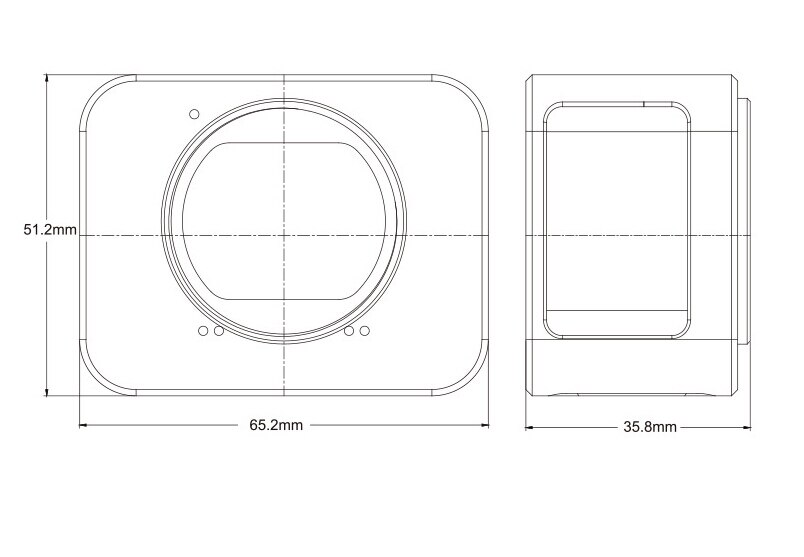 CNC Aluminum Alloy Camera Cage for SONY RX0 1